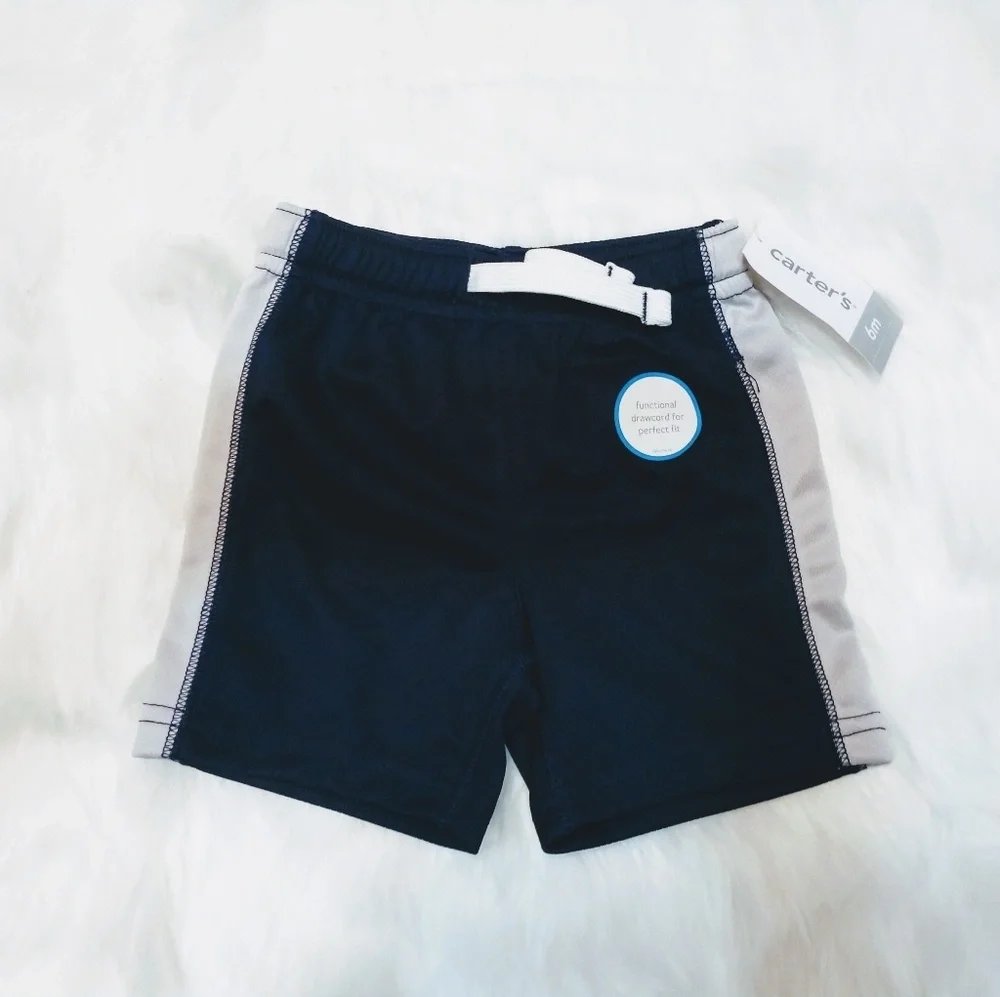 Carter’s Shorts, Navy - 6 Months